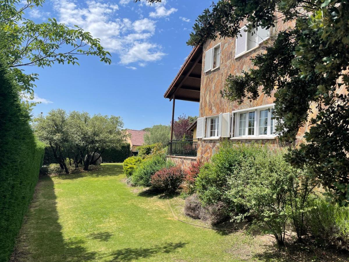 Villa El Encinar De Gabino Zarzuela del Monte Esterno foto