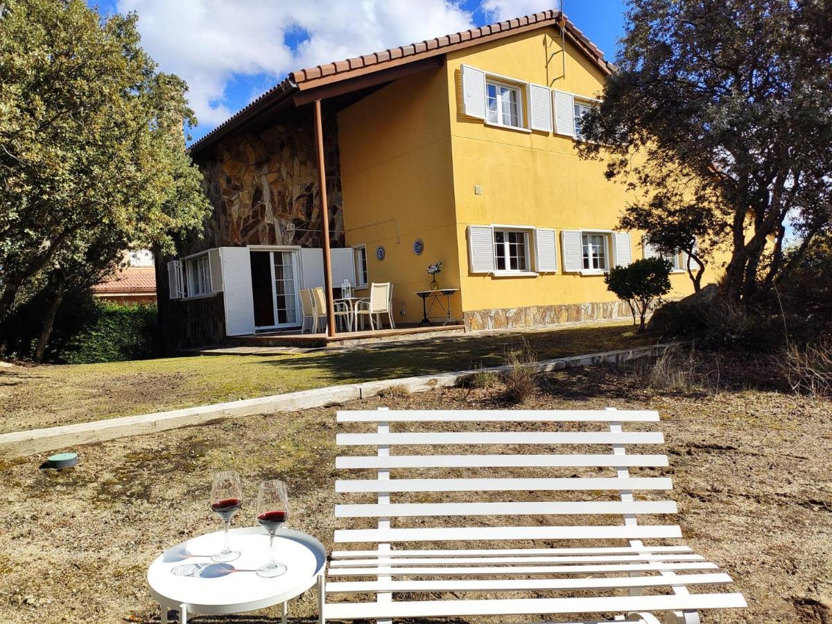 Villa El Encinar De Gabino Zarzuela del Monte Esterno foto